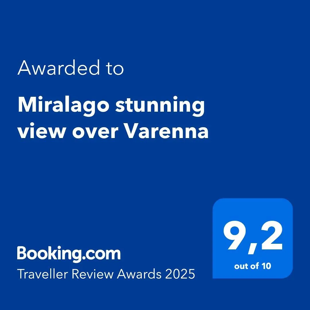 Miralago Stunning View Over Varenna Perledo Villa